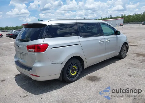 2015 Kia Sedona Ex from USA, damaged, VIN KNDMC5C13F6051783